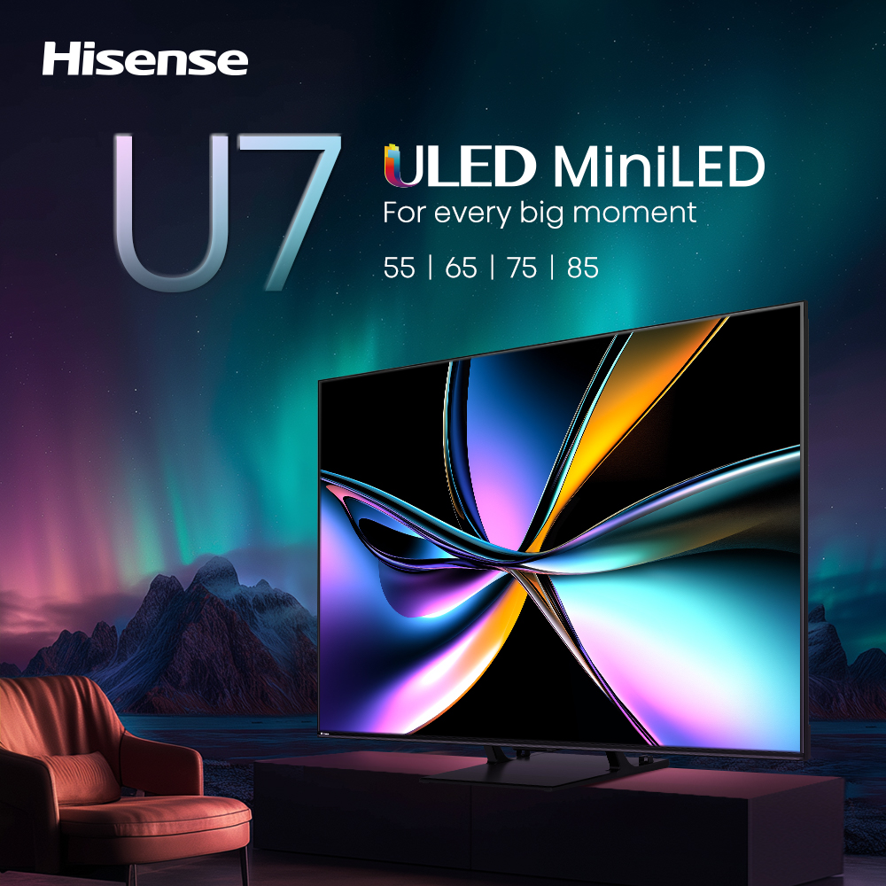 Jual Hisense TV 85U7Q Vidaa Smart TV ULED MiniLED Pro 85 inch Hi View ...