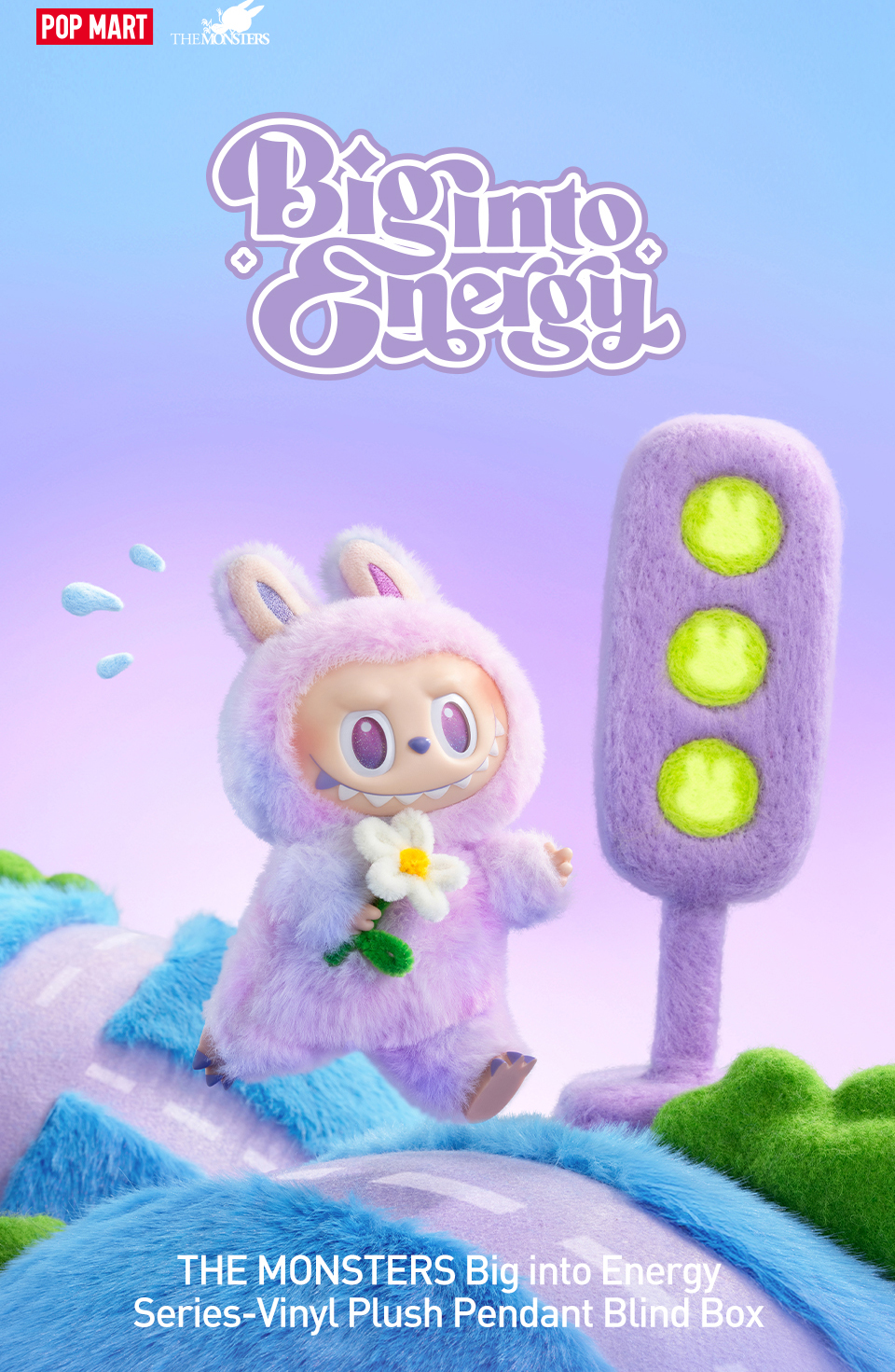THE MONSTERS Big into Energy Pop Mart Labubu The Monsters