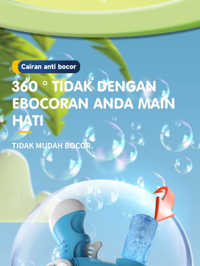 Jual Habibi Mainan Mesin Gelembung Warna-Warni dengan Efek Cahaya - 20 ...