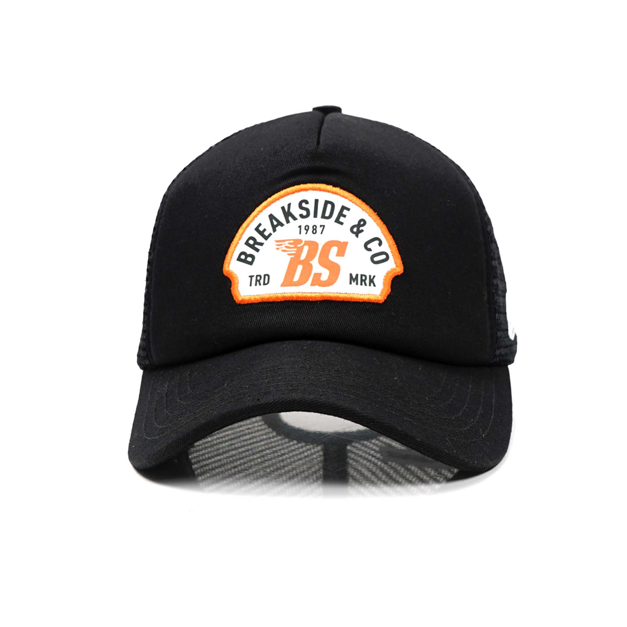 Jual [FREE BOX] Breakside Trucker Cap Hawk - Black Topi Pria | Shopee ...