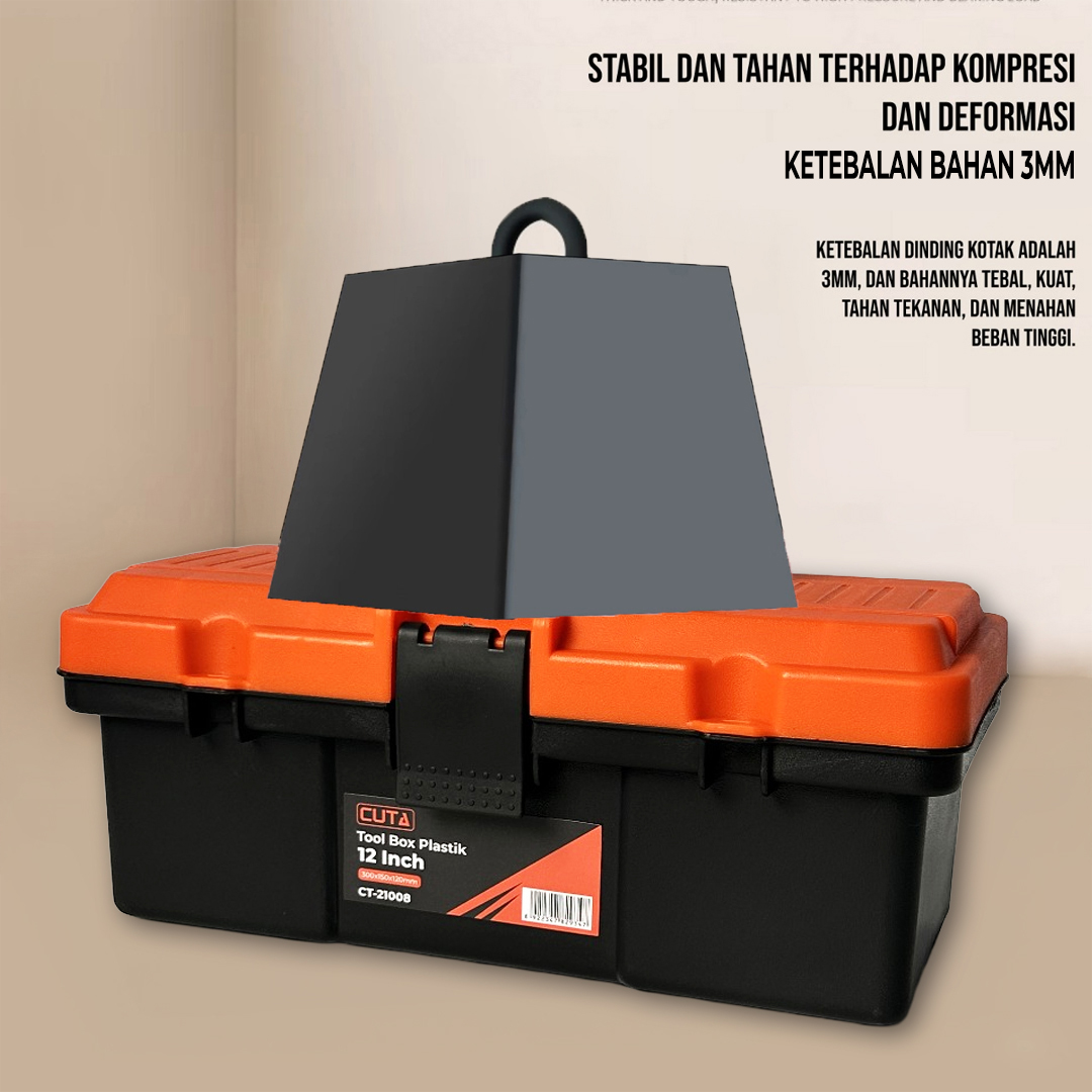 Jual CUTA Tool Box Plastik Kotak Penyimpan Perkakas PP Material Toolbox ...