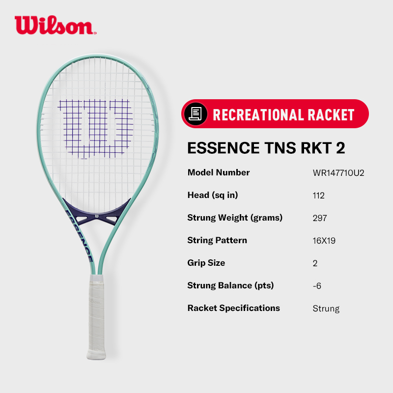 Jual Wilson ESSENCE Raket Tennis Recreational Tennis Rackets for ...