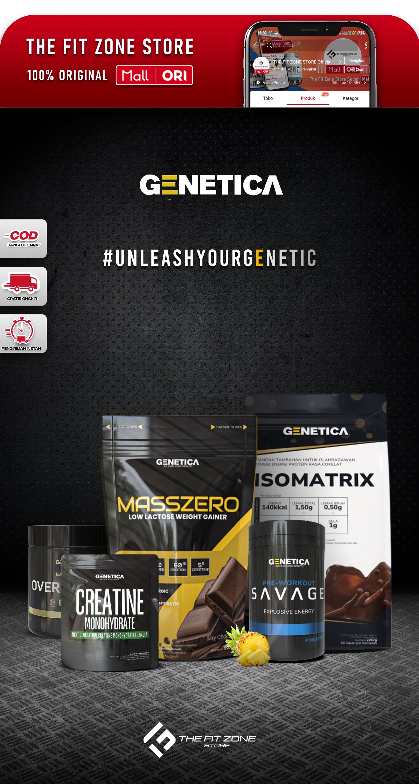 Jual GENETICA Isomatrix 5 Lbs 2250 Gram - Susu Whey Protein Isolate ...