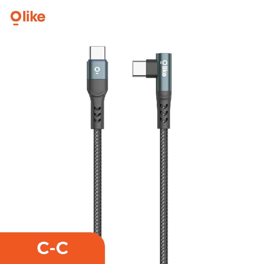 Jual Olike D102CCG Kabel Data Charger USB TYPE C To C 60W 3A 1M PD QC ...