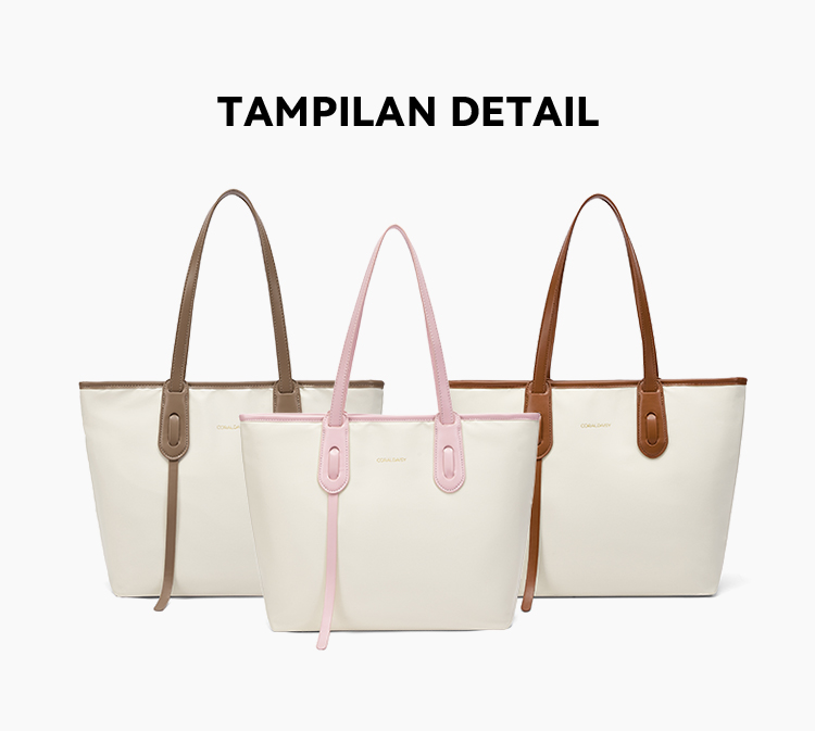 Jual CORALDAISY Tas Wanita 2026 Tote Bag Handbag Tas Bahu Kapasitas ...