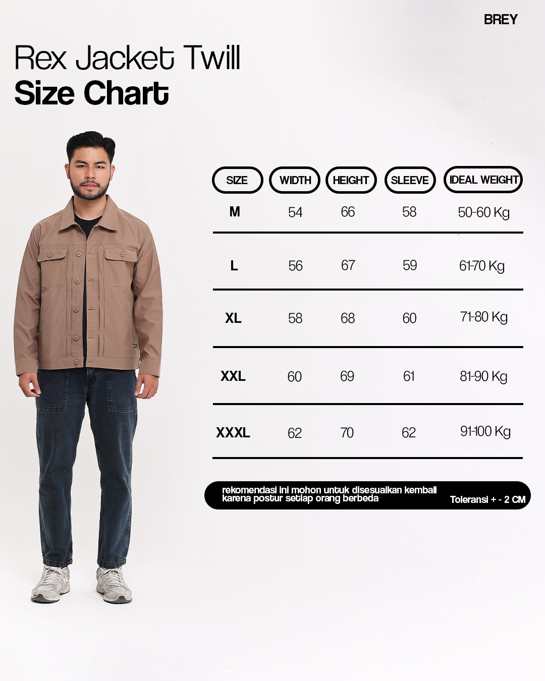 Jual BREY Jaket Pria Trucker Rex Jacket Original Premium | Shopee Indonesia