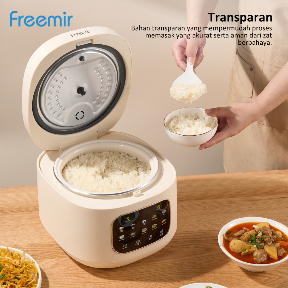 Jual freemir Rice Cooker Penanak Nasi Anti Lengket Magic Com Serbaguna ...