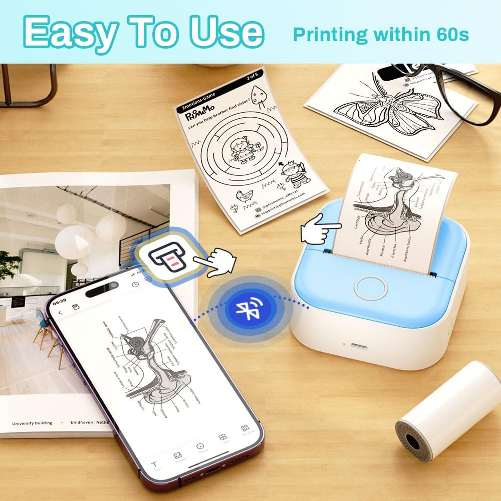 Jual (GIFT Poto Album BTS) Jovitech Printer Termal Printer Bluetooth ...