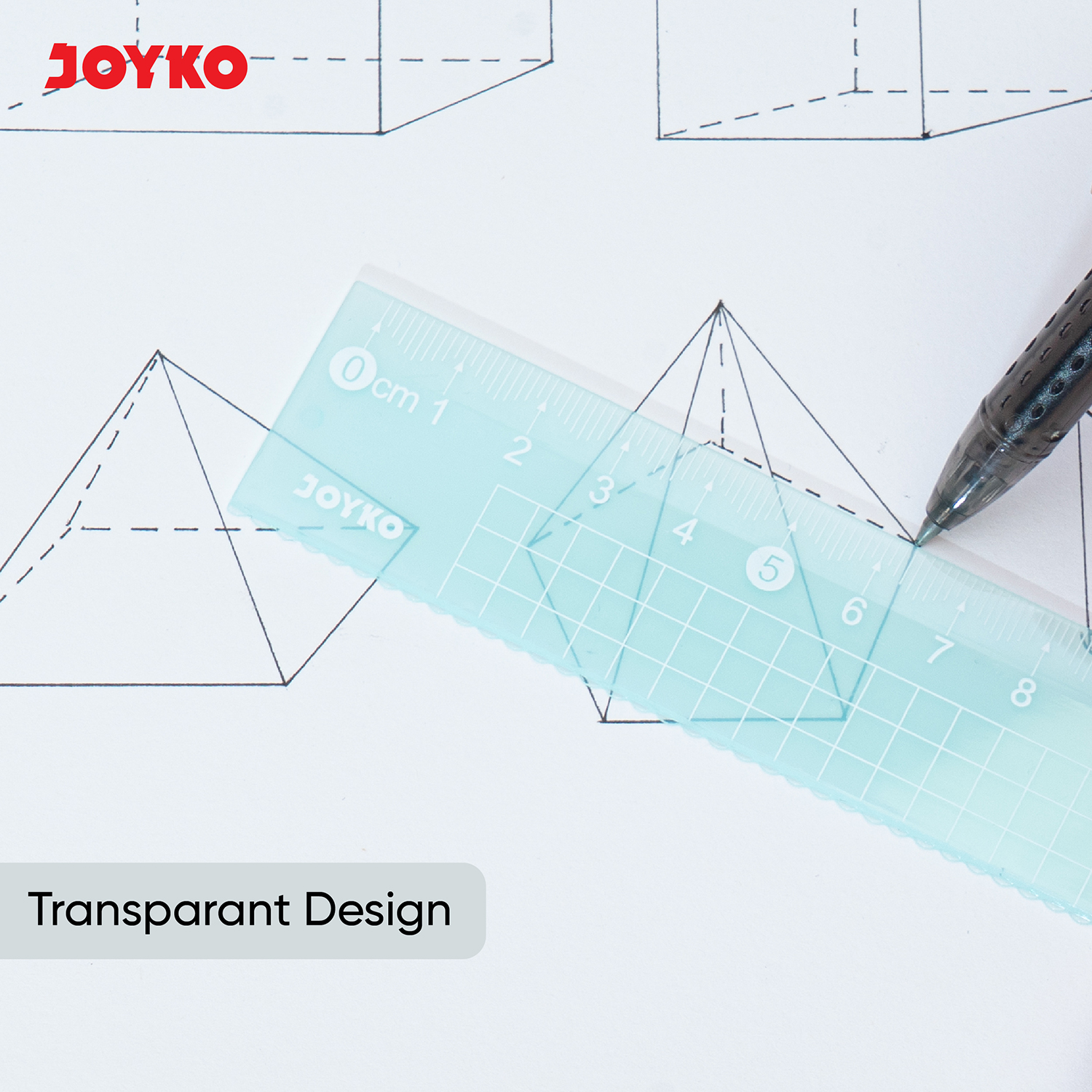 Jual JOYKO Ruler Penggaris RL-PCO15~20cm Pastel Color | Shopee Indonesia