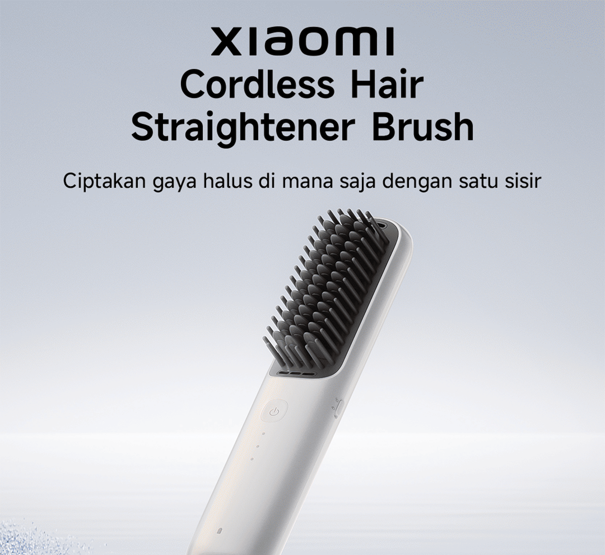 Jual Xiaomi Cordless Hair Straightener Brush Cordless Design