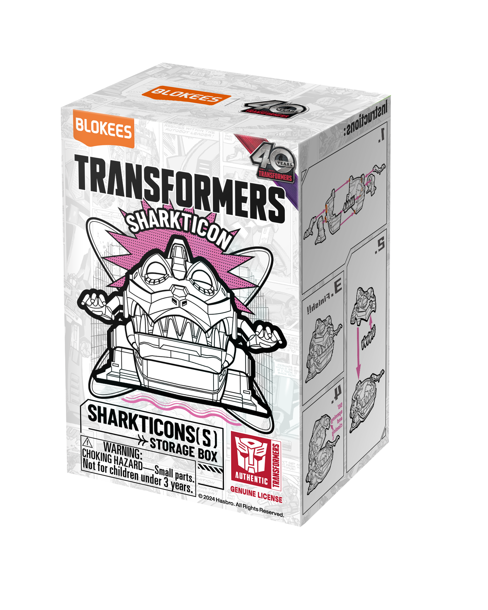 Jual BLOKEES Action Model Kits Storage Box Assembled Model Kits Box ...