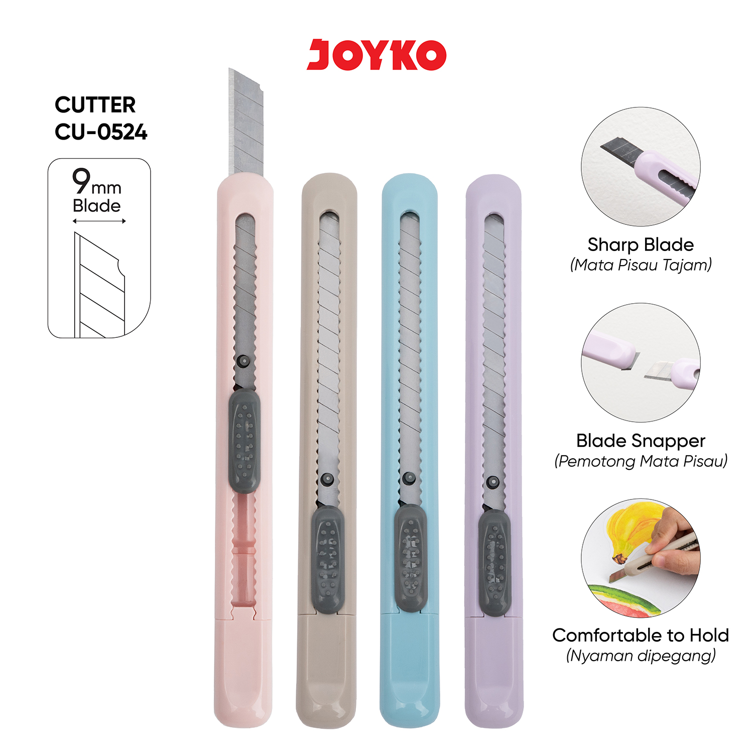 Jual JOYKO Cutter Pemotong CU-0524 Shopee Indonesia
