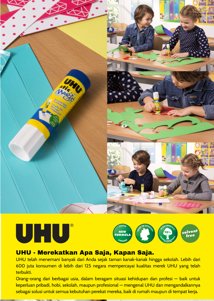 Jual UHU Stick Lem Kertas Magic 8.2 gr | Shopee Indonesia