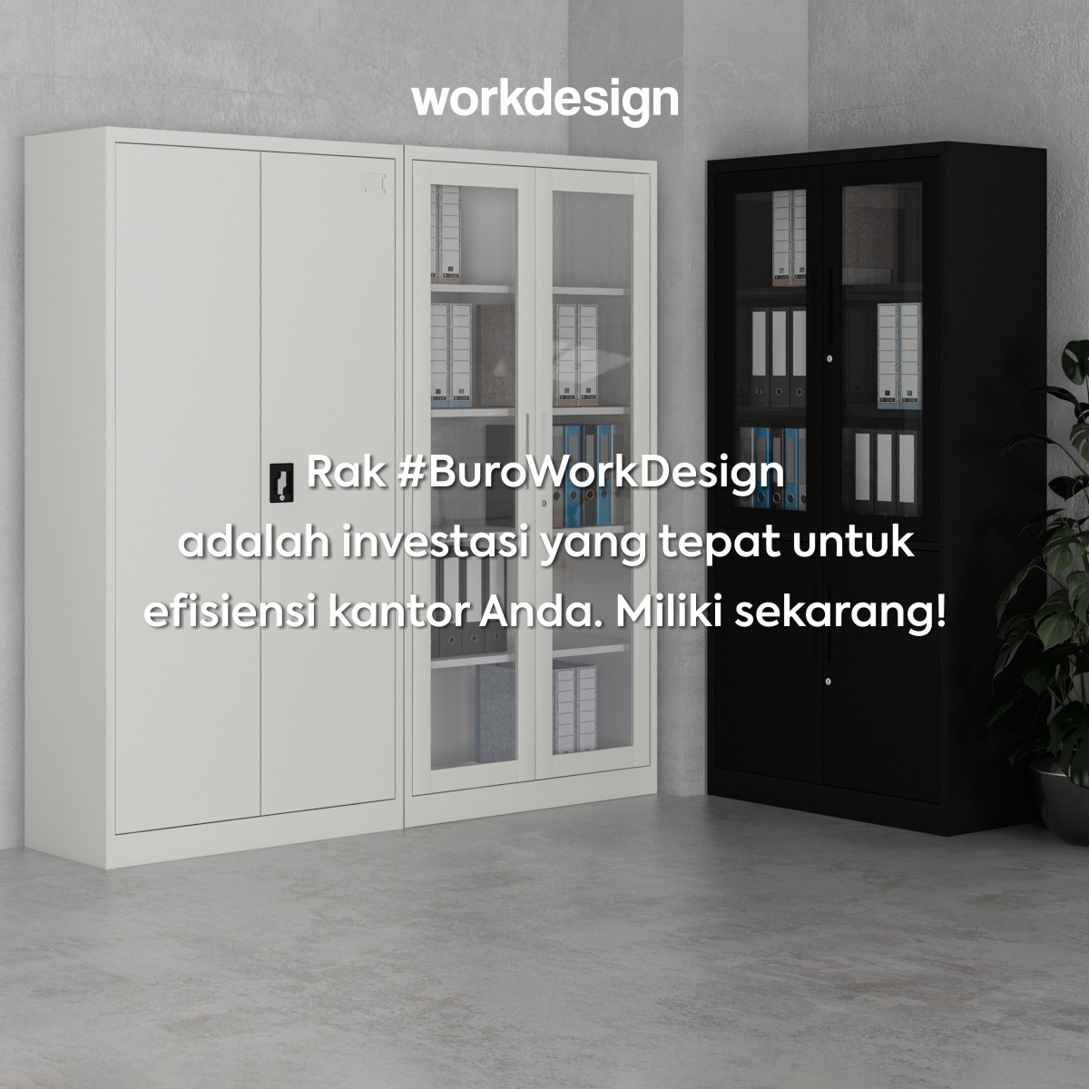 Jual Workdesign Buro MBC 2 Rak Buku Besi / Lemari Arsip Kantor | Shopee ...