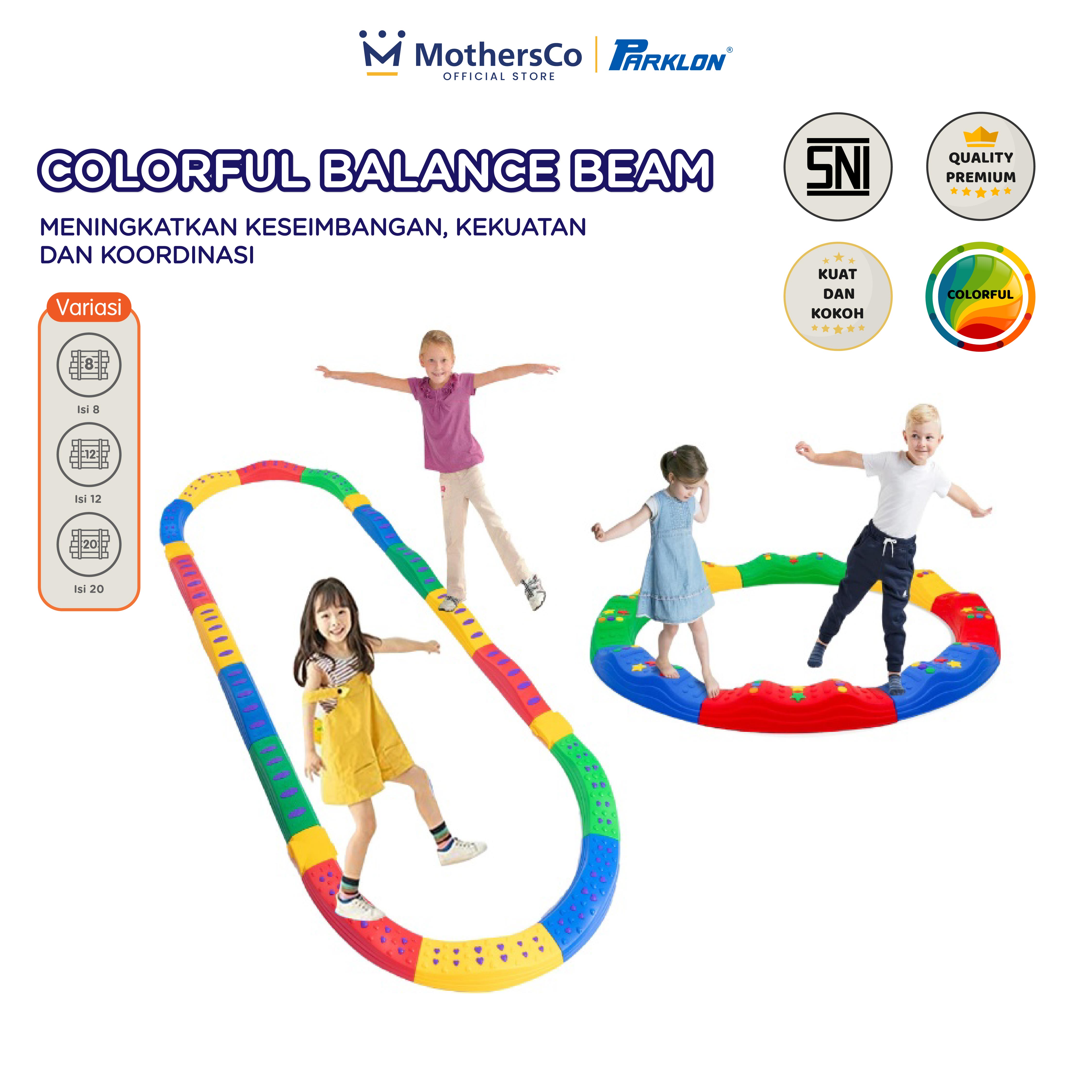 Jual Parklon Balance Beam Anak | Balok Kesimbangan | Papan Titian ...