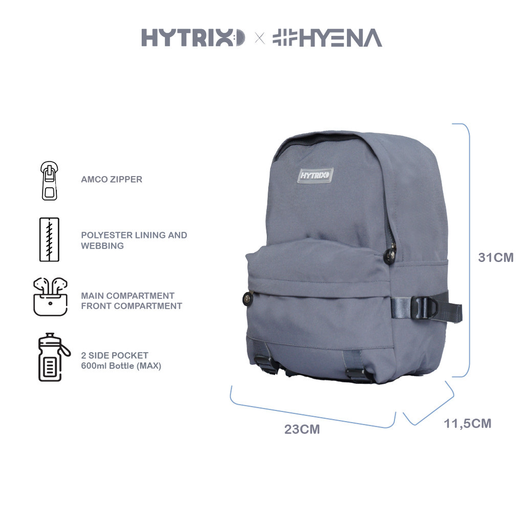 Jual HYTRIX [LP78] - Colour Pop Backpack Water reppelent - Ransel Mini ...