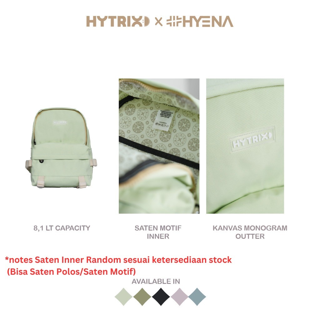 Jual HYTRIX [LP78] - Colour Pop Backpack Water reppelent - Ransel Mini ...