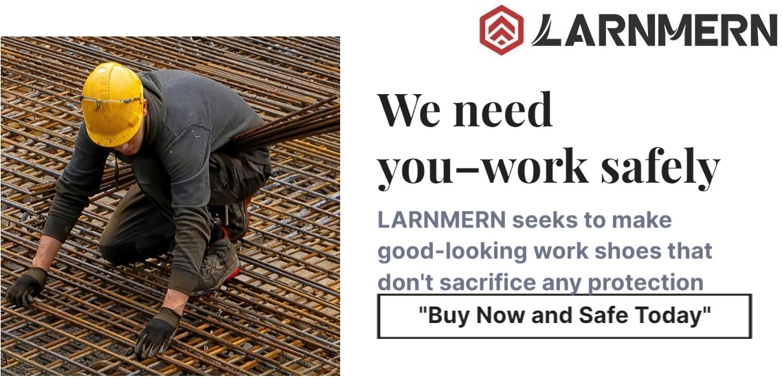 larnmern safety shoes womens