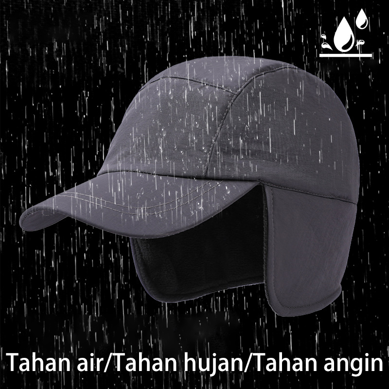 Jual SHULANGER Topi 5 panels / earflap / nylon / outdoor / DIVERGENT ...