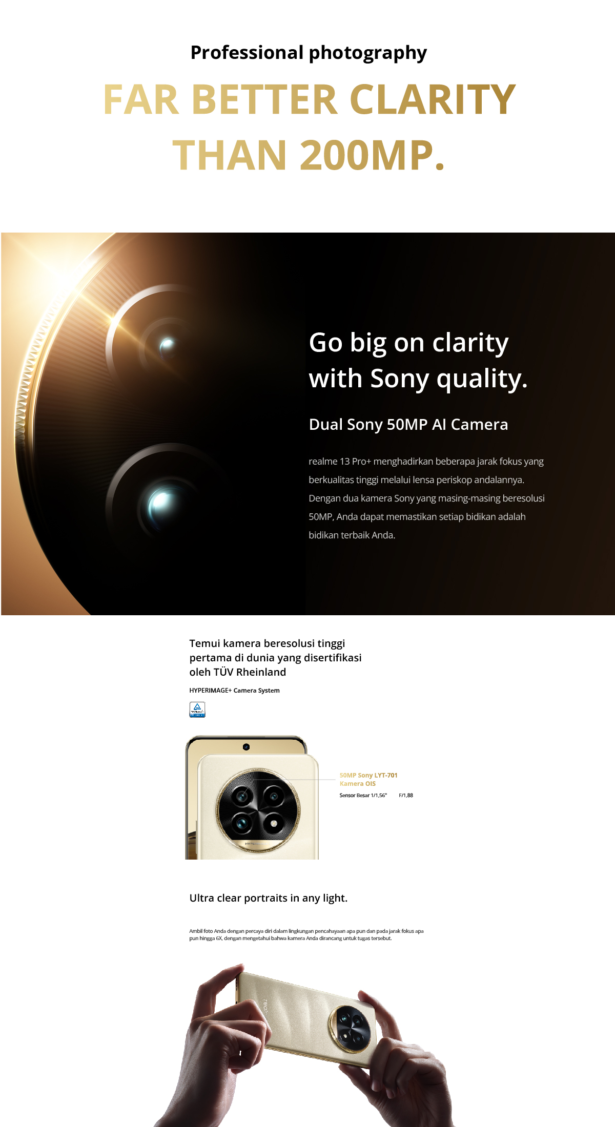 Realme 13 Pro+ 5G Smartphone — 8+256 GB, Sony Periskop-Kamera, 120 Hz Display, 80W Ladeung, Grün