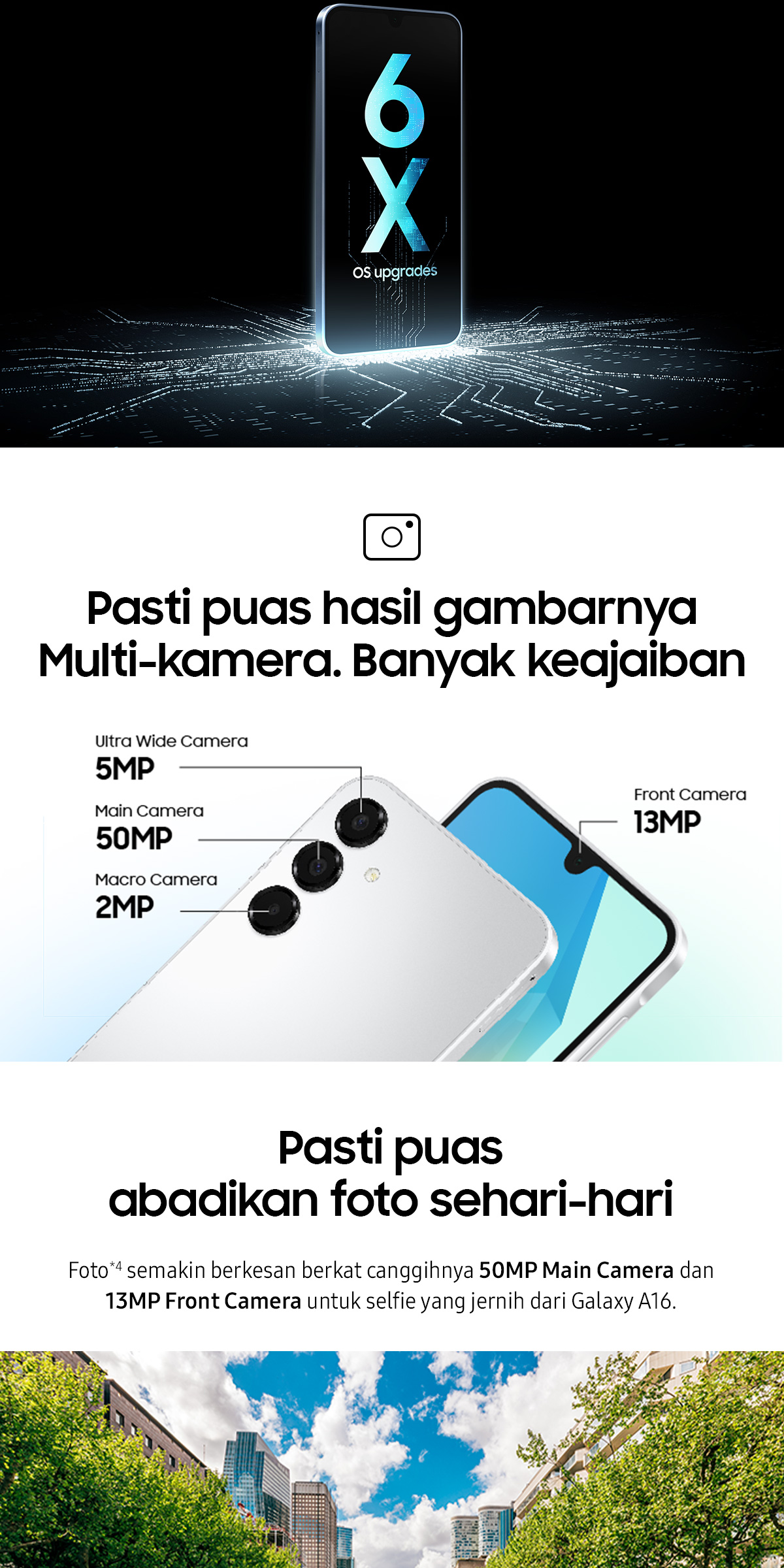 Jual Samsung Galaxy A16 8/128GB - Black | Shopee Indonesia