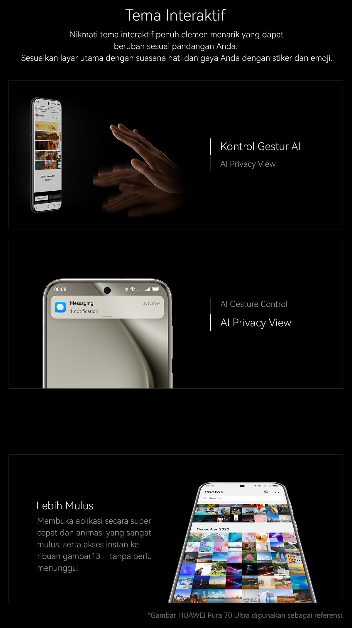 Jual HUAWEI Pura 70 Ultra Smartphone | Ultra Lighting Pop-out Camera ...