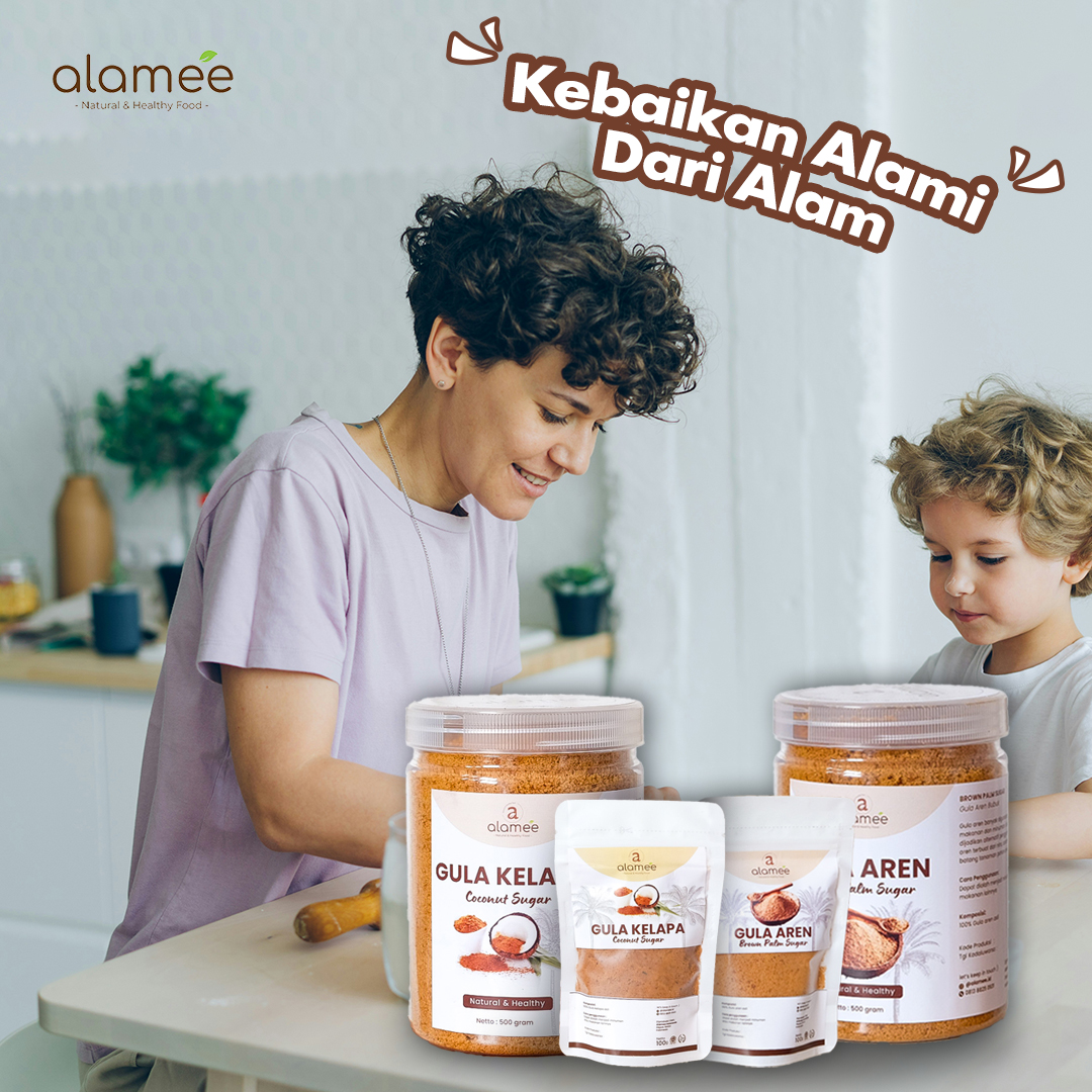 Jual Gula Semut Kelapa Aren Organik Asli Bubuk Coconut Sugar Powder ...