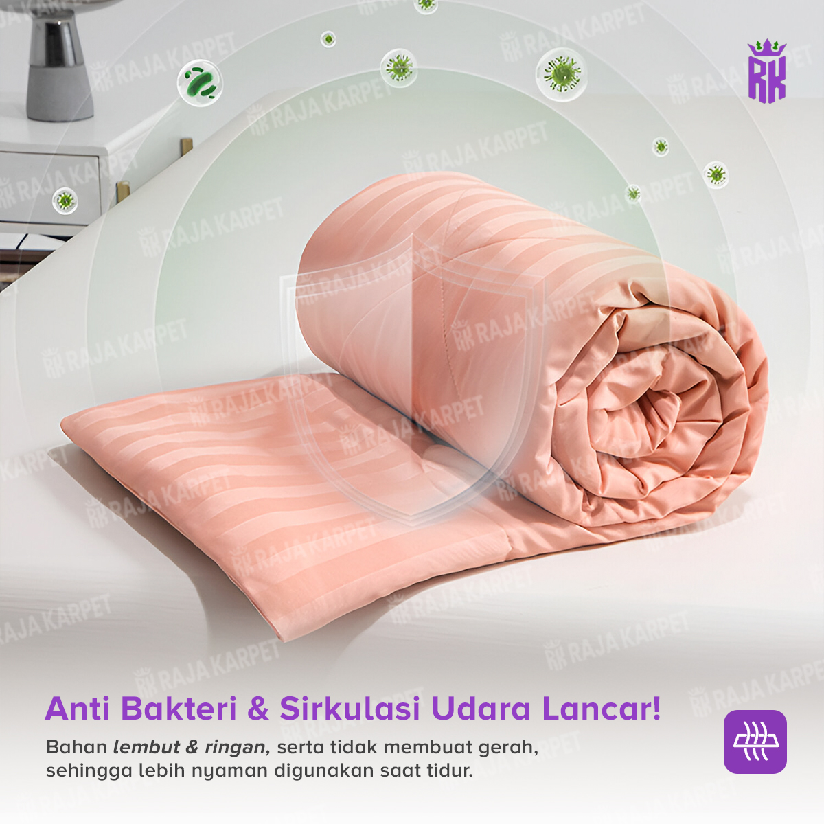 Jual Raja x Cicibarbar - Selimut Bedcover Only / Sprei Set Sarung ...