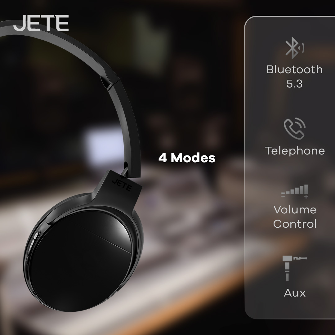 Jual Headset Bluetooth Headphone Bluetooth JETE 11 Noise Cancelling ...