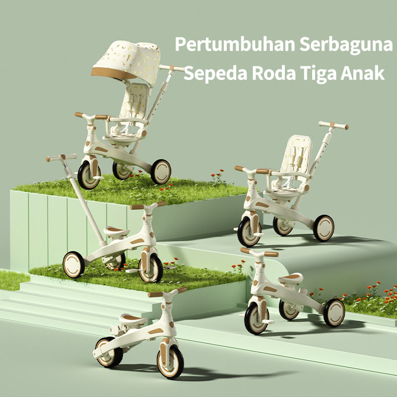 Jual Mmflight Sepeda Anak Roda 3 Sepeda Roda Tiga Tricycle Stroller ...
