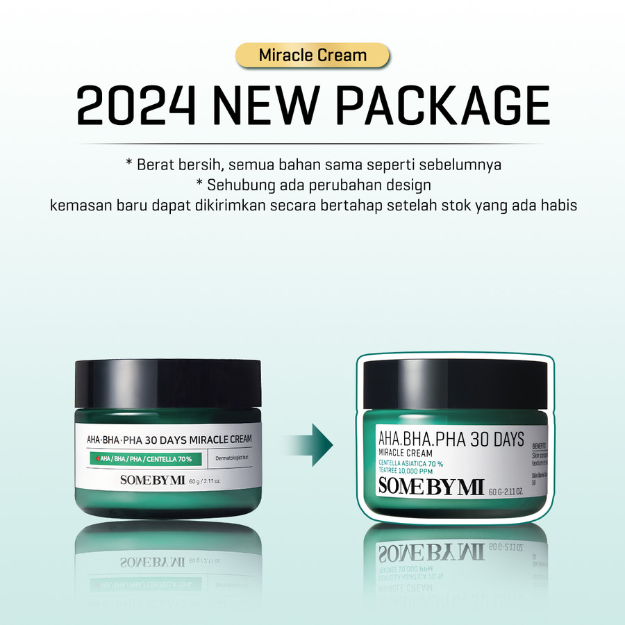 Jual Some By Mi Aha Bha Pha 30 Days Miracle Moisturizer Cream 20g & 60g ...