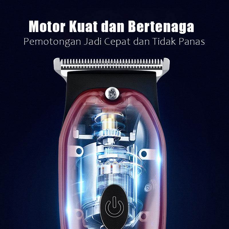 Jual SHINON Trimmer Mesin Cukur Elektrik Cordless Portable Pria Alat ...