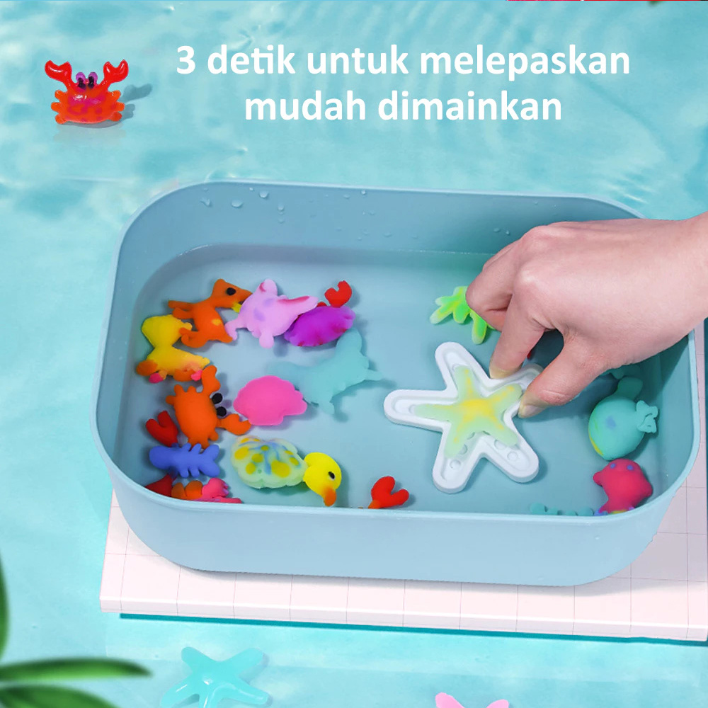 Jual MEKANSM Mainan Air DIY Mainan Magical Waterscape Jelly Mainan ...