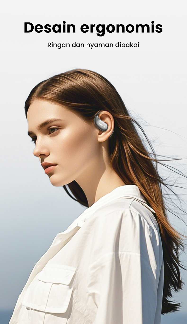 Jual Lenovo ERAZER XF25 OWS Headset Bluetooth 5.4 TWS Wireless Earphone ...
