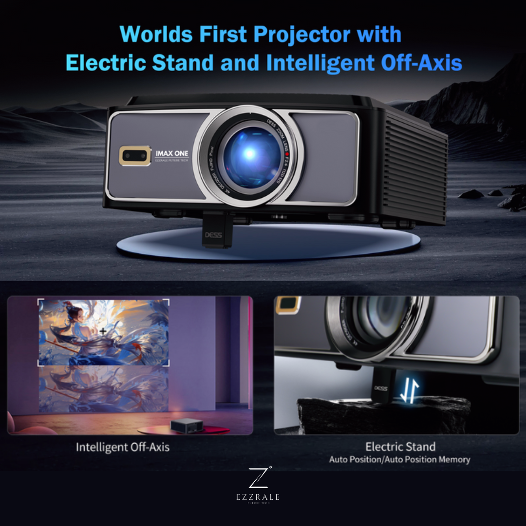 Jual EZZRALE SMART LCD PROYEKTOR IMAX ONE 1200 ANSI Google TV Verified ...