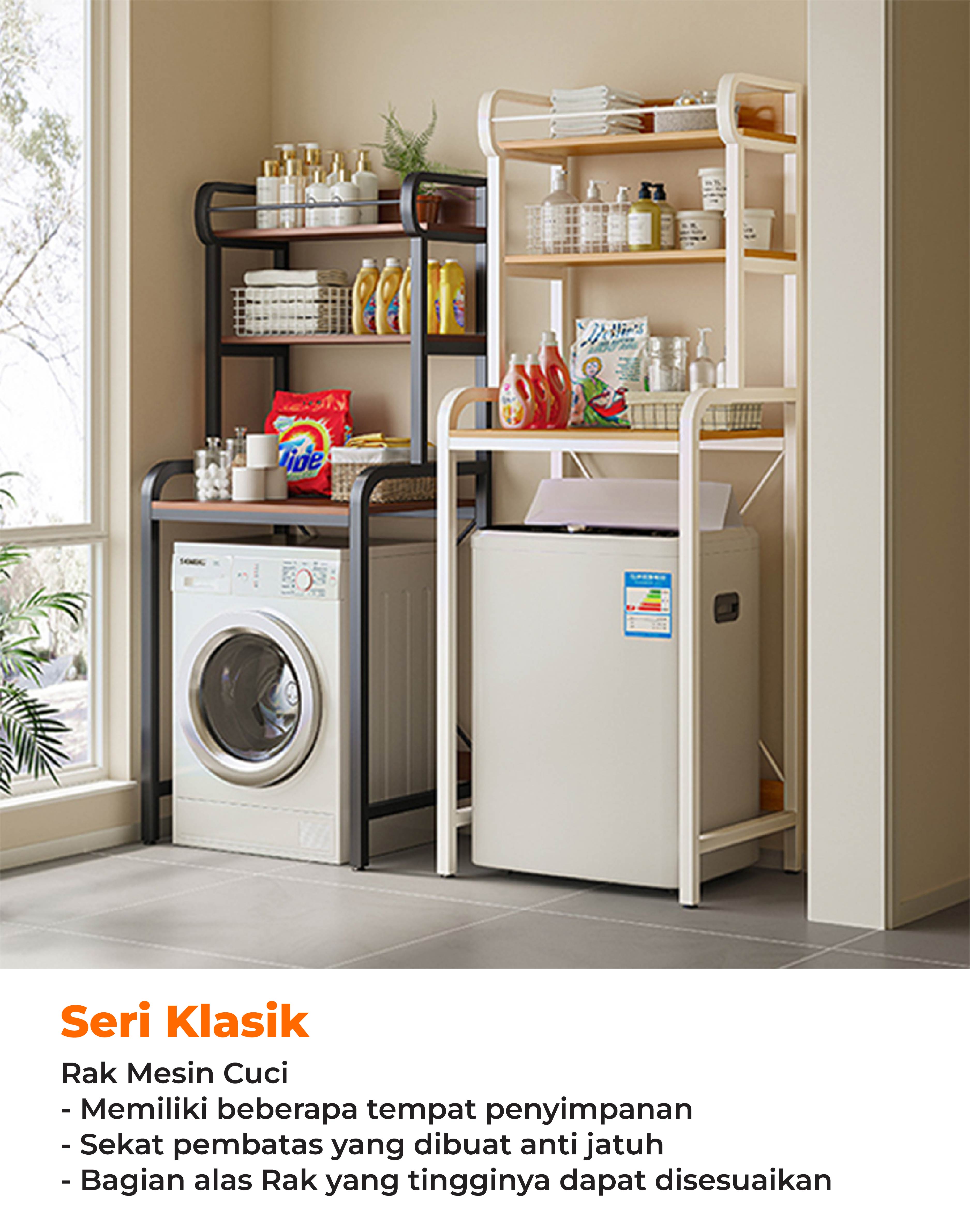 Jual Homedoki Rak Serbaguna /Rak Laundry Rak Mesin Cuci Rak