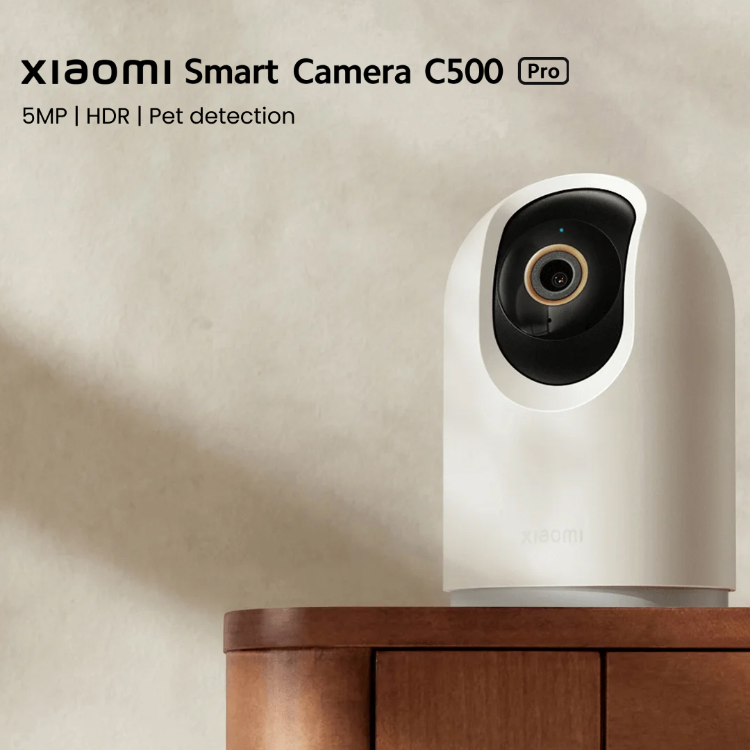 Xiaomi Smart Camera C500 Pro CCTV Indoor Mode HDR 3K Ultra-Clear 5MP AI  Pendeteksi Manusia Rotasi 360° Fitur Call Arah