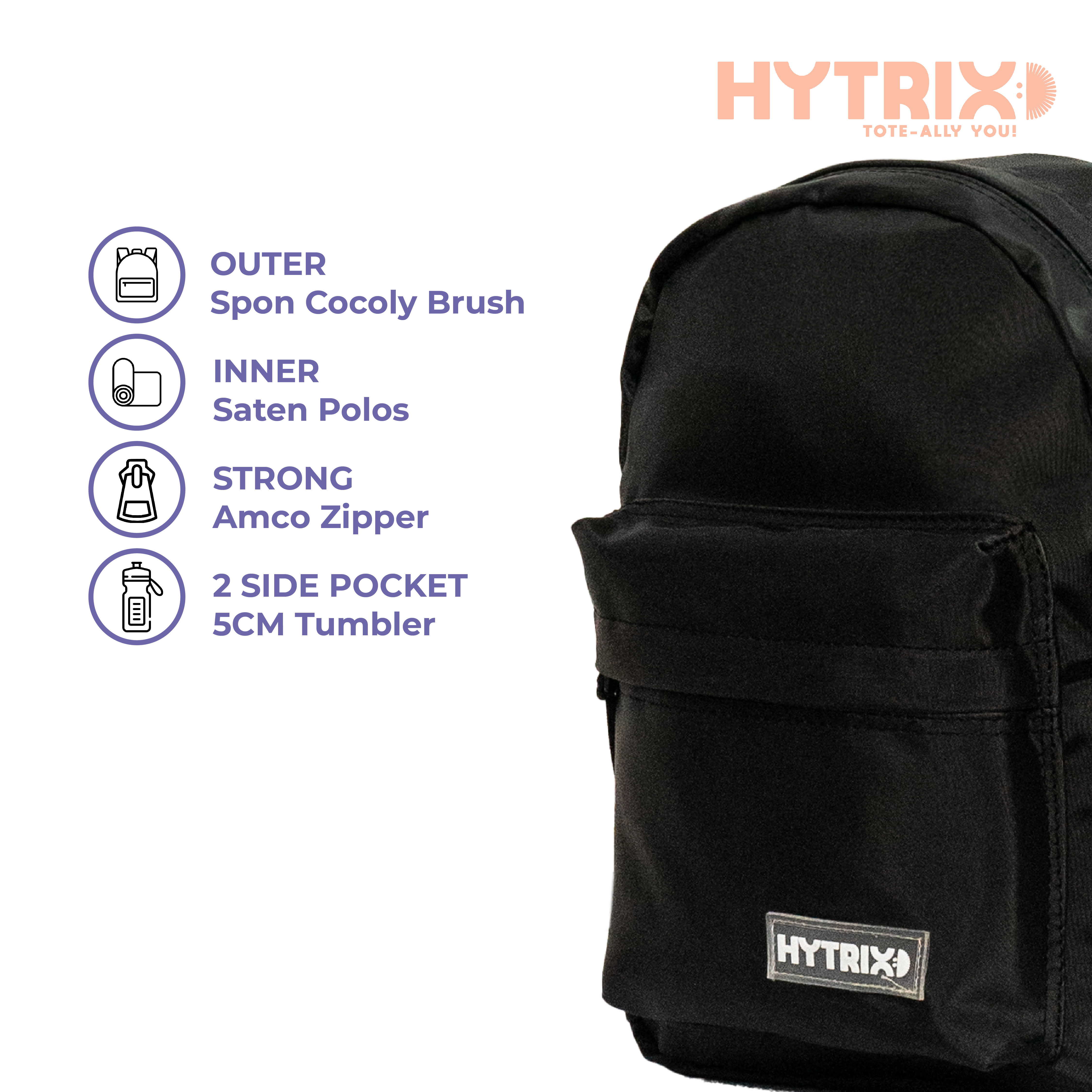 Jual HYTRIX [MD13] - Finnesse Series Backpack Mini - Ransel Tas Fahion ...