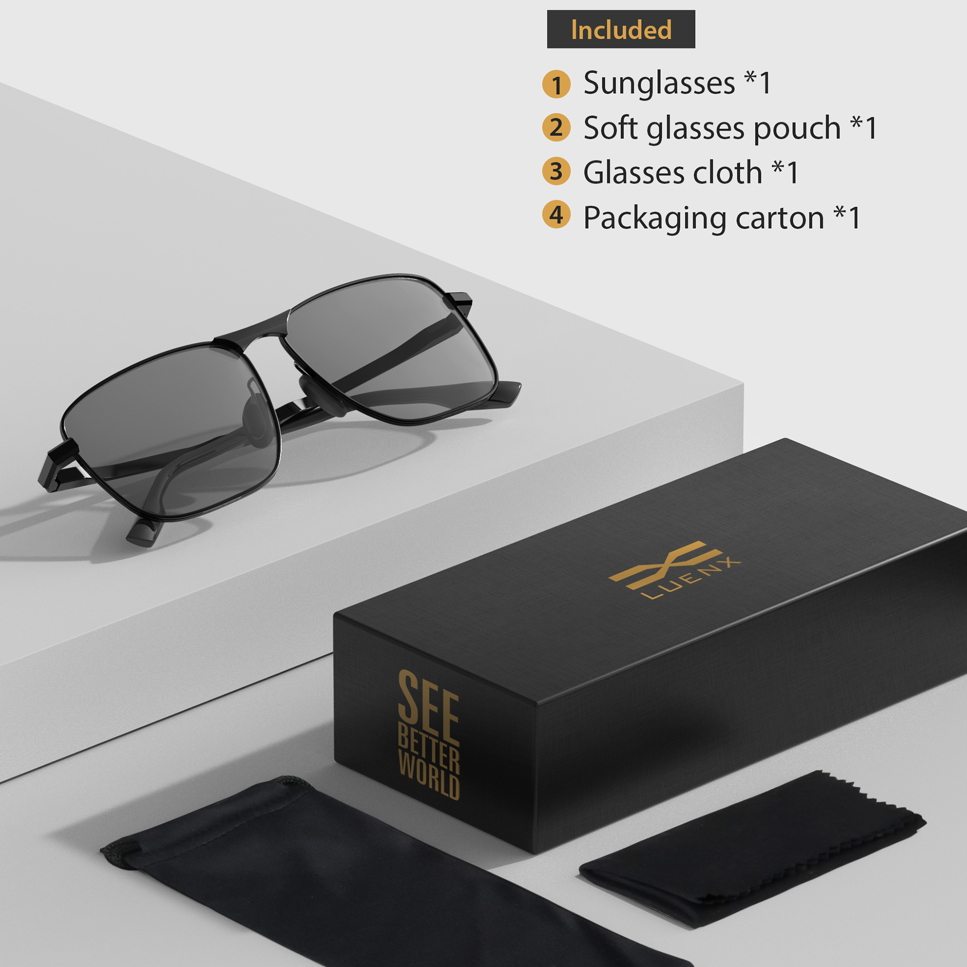 Kacamata Hitam In Glasses And Sunglasses LUENX Kacamata Hitam