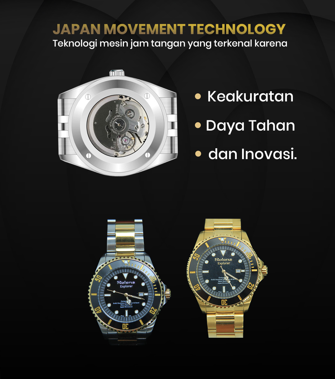 Jual Rolens Explore Watch V1 | Shopee Indonesia