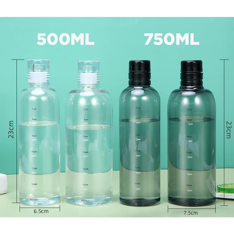 Jual Paus Biru - Tumblr Botol Minum Sport Anti Bocor / botol transparan ...