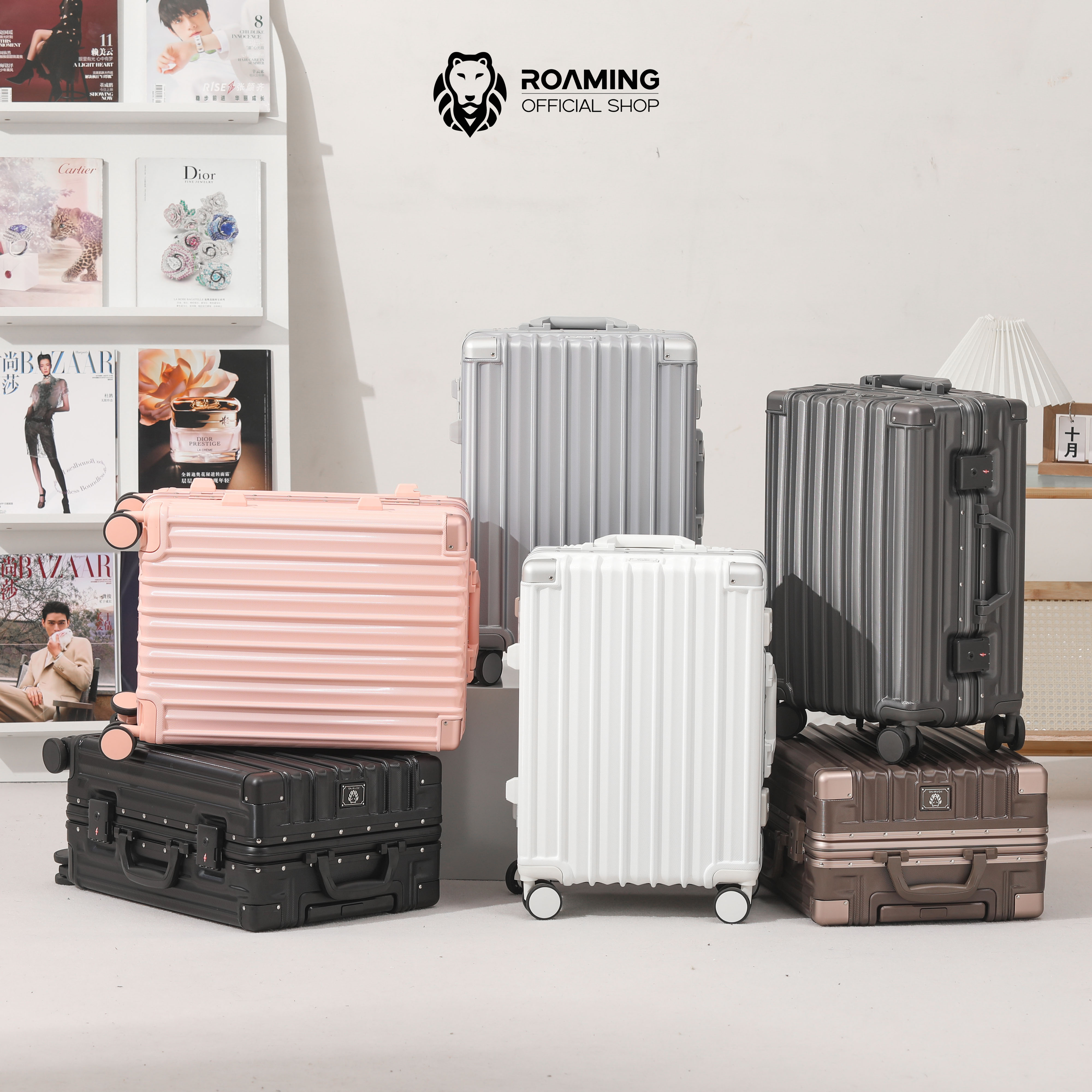 Jual [NEW ARRIVAL] Roaming Koper Size Kabin & Bagasi - R099 | Shopee ...