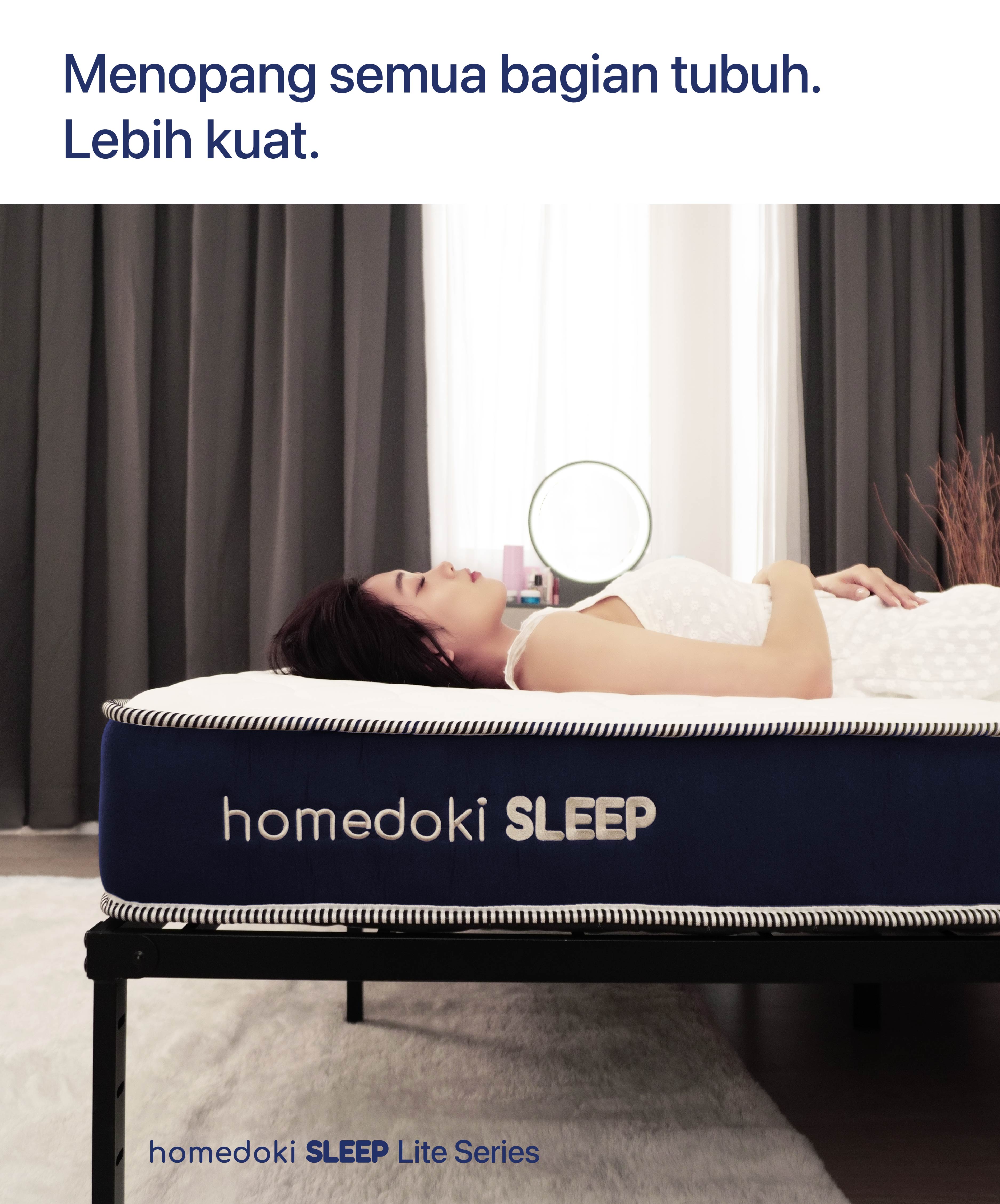 Jual Homedoki LITE Series/ Pocket Spring Kasur/ Kasur Spring/ Matras ...