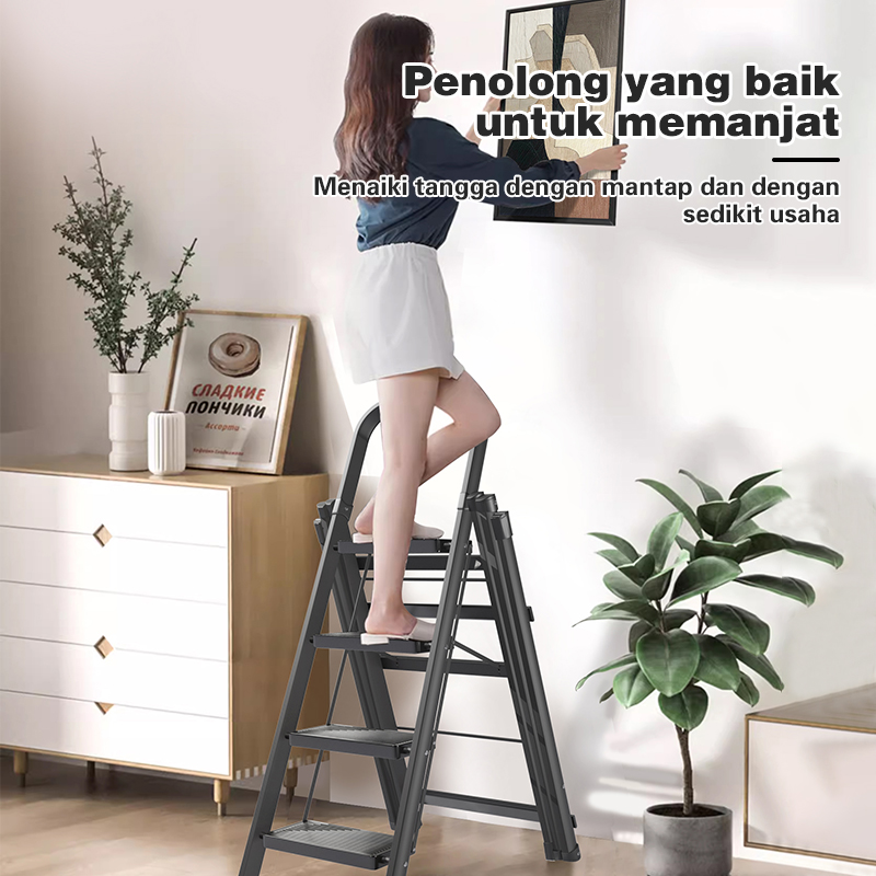 Jual E-TIFE 2 in 1 Tangga Rak Pakaian Tangga 1.2M-2M Tangga Lipat ...