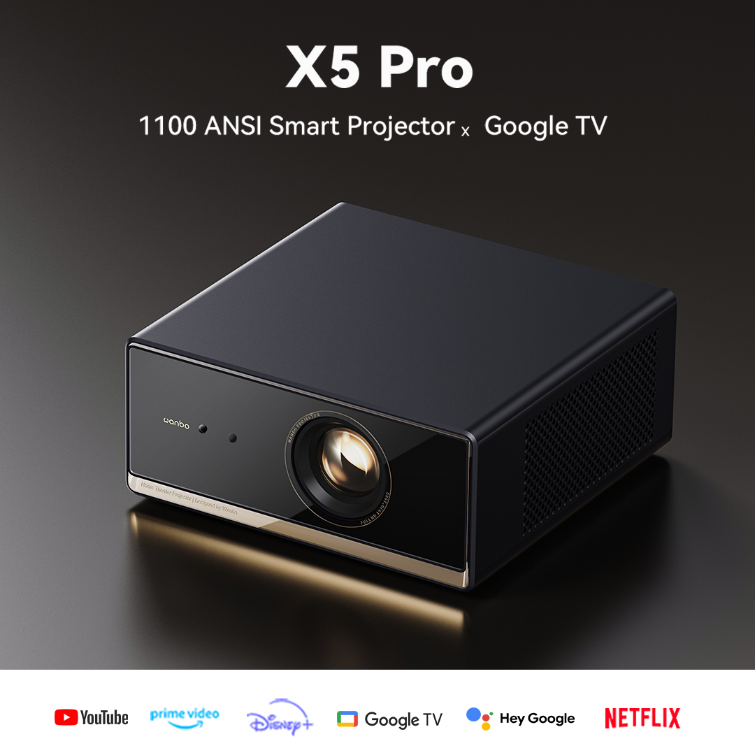 Jual Wanbo X5 Pro Proyektor Google TV FHD 1080P 2x5W HiFi Jual Wanbo X5 Pro Proyektor Google TV FHD 1080P 2x5W HiFi