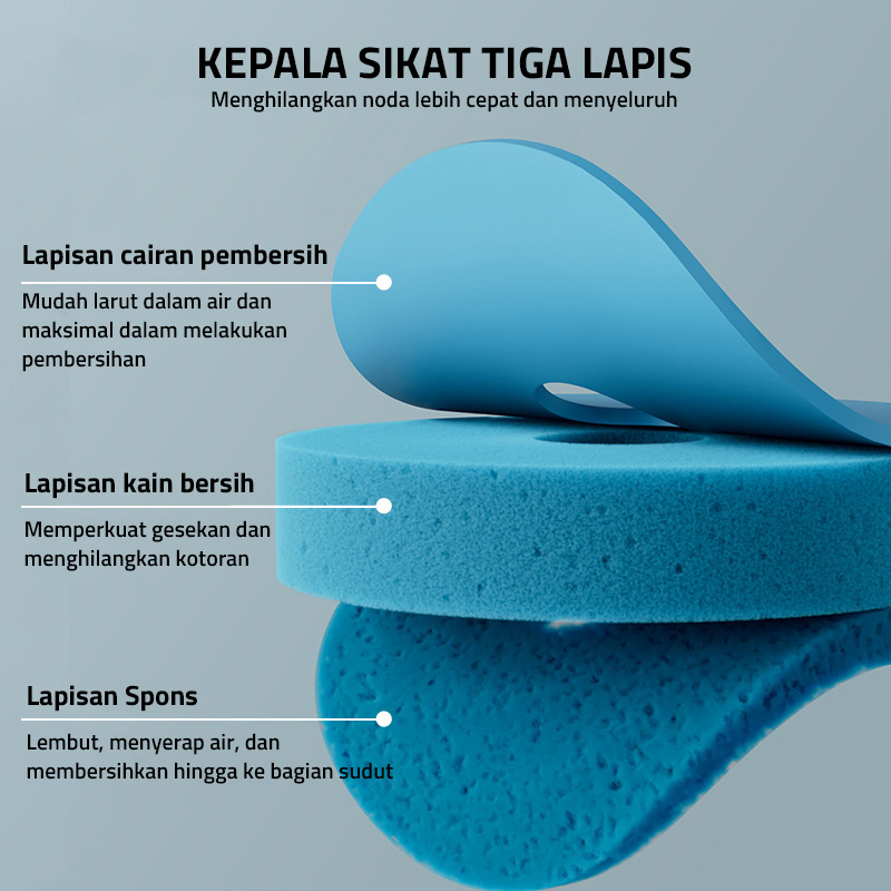 Jual GM Bear Sikat WC Toilet Sekali Pakai 2258 - Disposable Toilet ...