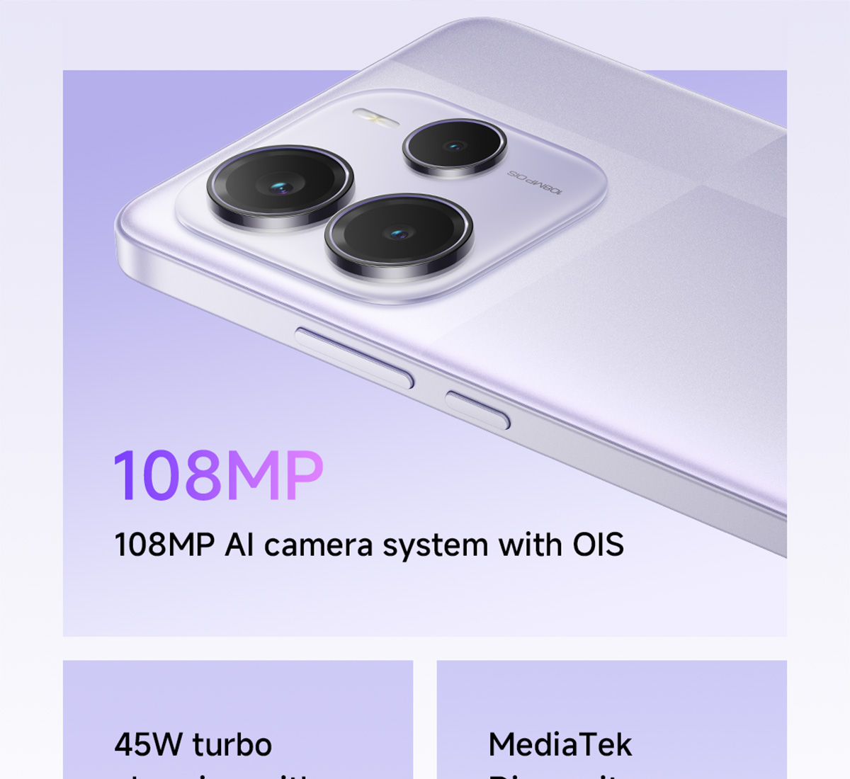 Jual Xiaomi Redmi Note 14 5G | 108MP AI camera system with OIS ...