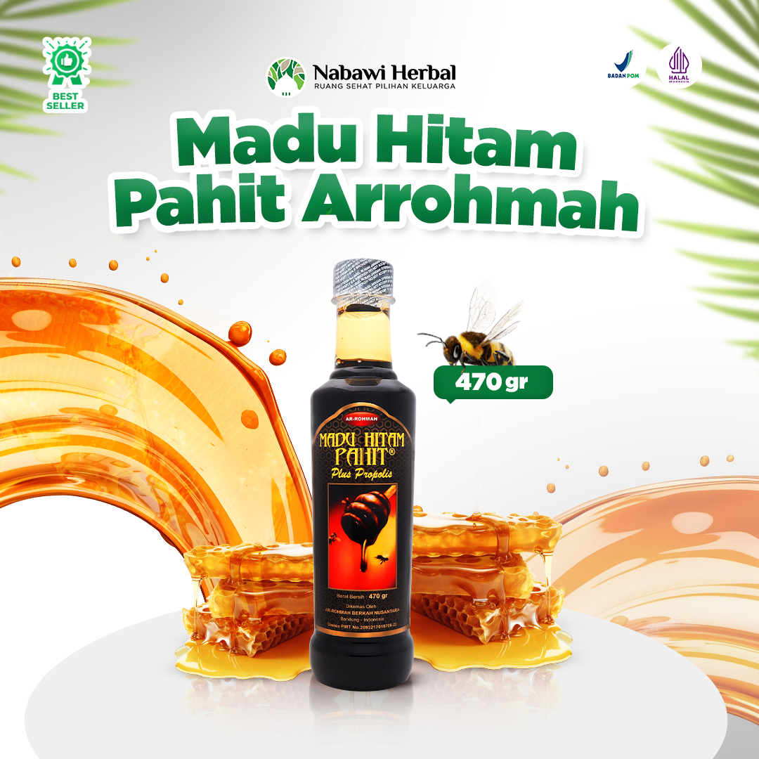 Jual AR-ROHMAH - Madu Hitam Pahit Insulin Ar rohmah 470gr | Shopee ...