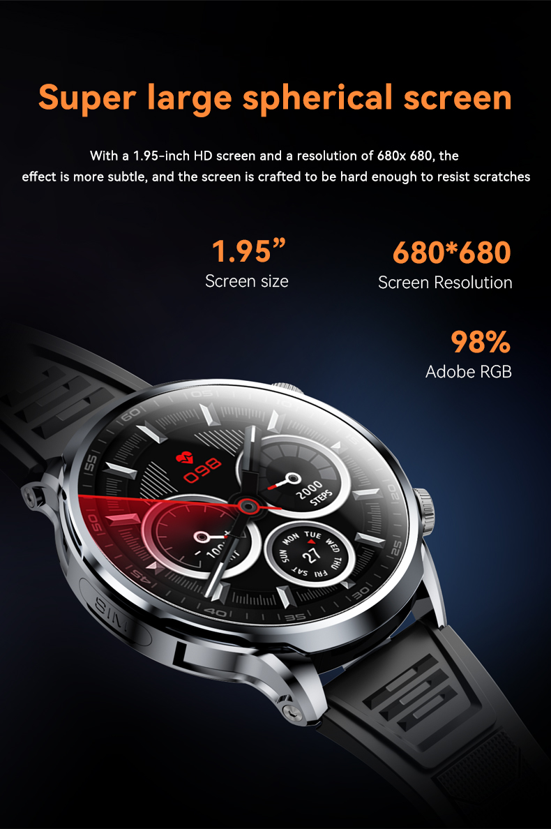 Jual Aolon 4G Ultra Mate Smartwatch 52mm Sim Card Wifi GPS 1.95