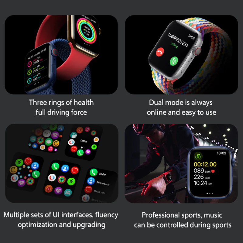 Jual WISELION Bluetooth Smartwatch LG69 ProMax | Hi-Fi Sound Music ...